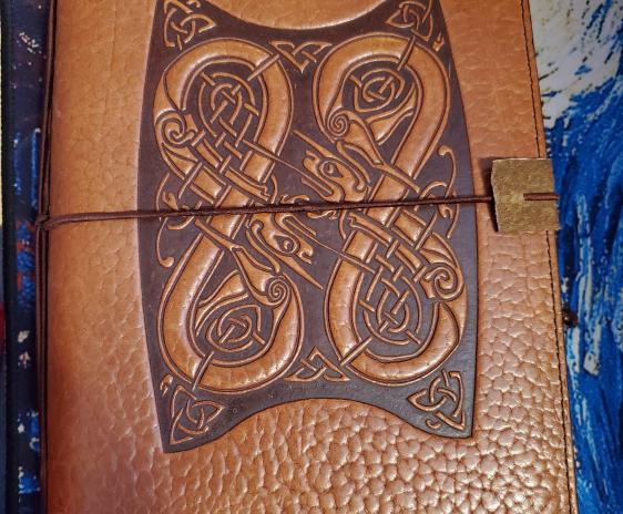 Finished front view Finished front view: A5 insert fitting nicely.